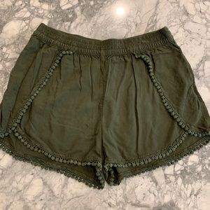 Tucker & Tate Girls army green shorts